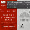 Spitfire Symphonic Brass レガートとFanfareパッチの使い方